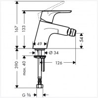 HANSGROHE FOCUS BIDE